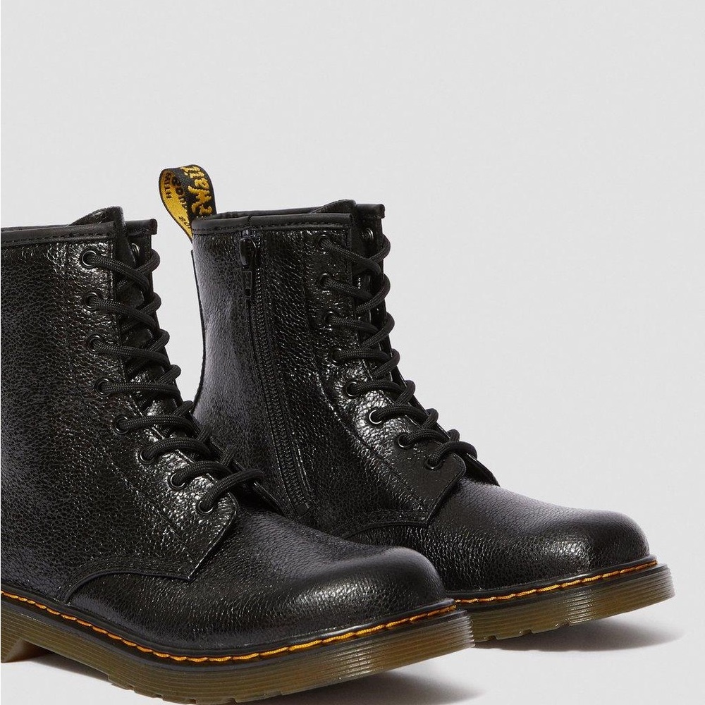 Like New Black Leather Lace-Up Dr. Martens Boots